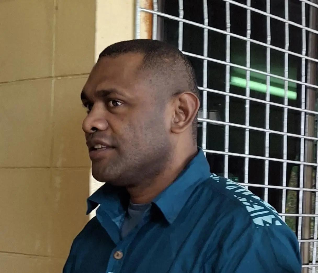 Murder accused Peceli Rokoravolo outside the High Court in Lautoka.