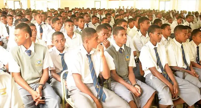 Students of Ratu Kadavulevu School on July 5, 2022. Photo: Ronald Kuma