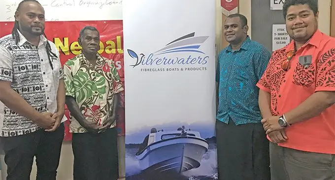 From left; Frank Hamagushi, Savenaca Raiwalui, Marika Koroibiau and Etu Tuqota in Suva on April 5,2019. Photo: Anasilini Natoga