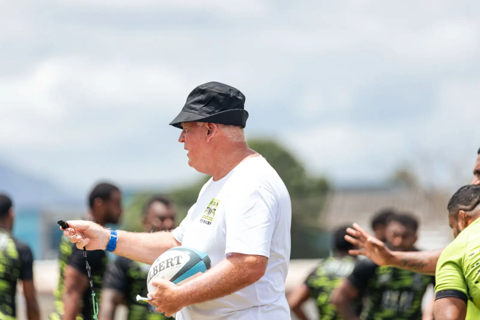 Flying Fijians head coach Jake White.