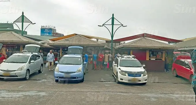 The kiosks at the Suva Market. Photo: Shalveen Chand
