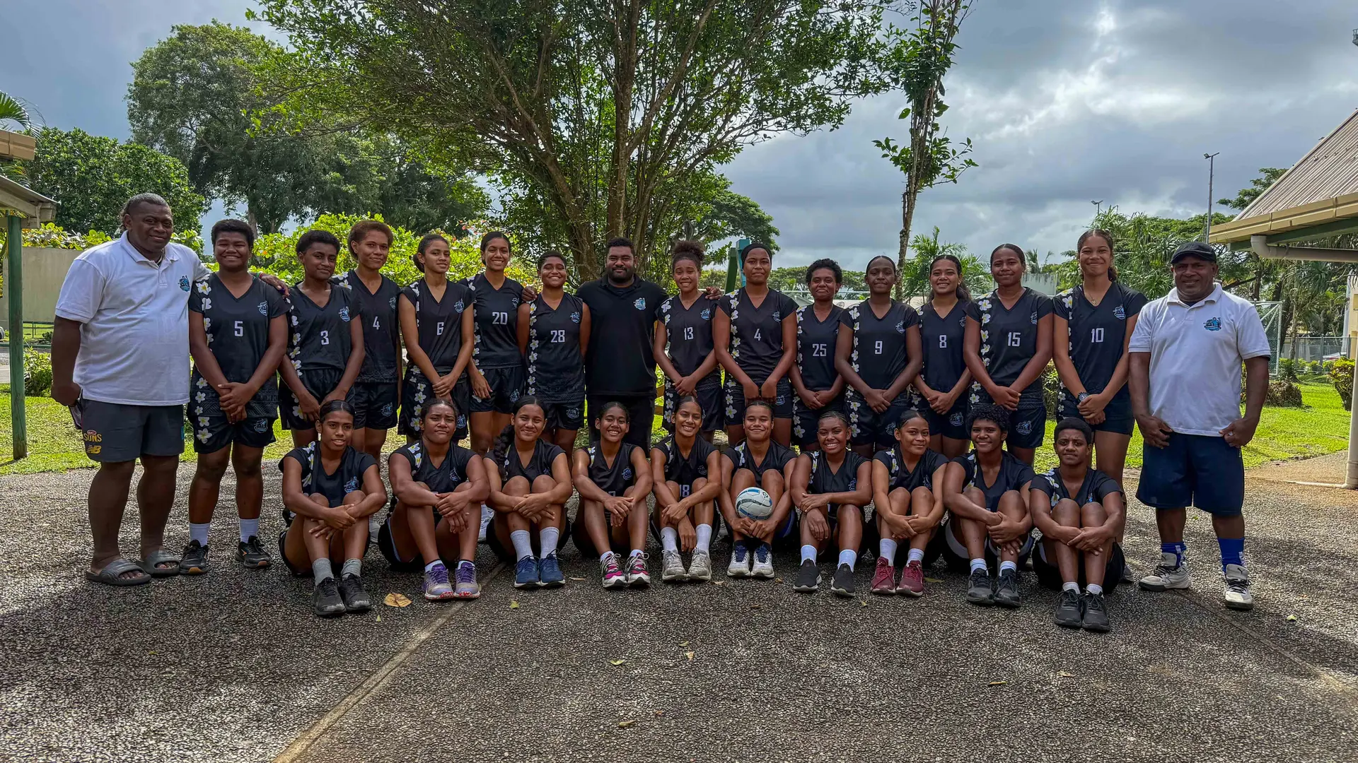 The Handball Fiji women’s youth team after a training session at the University of the South Pacific (USP) gymnasium on May 30, 2026.