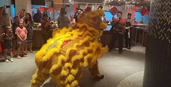 Chinese Dragon Dance.