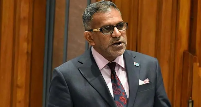 Acting Minister for Economy Faiyaz Koya.