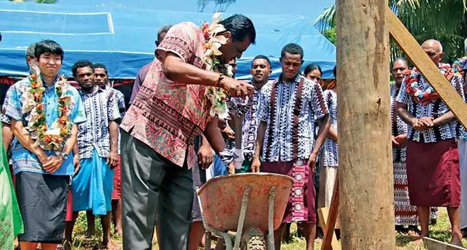 Minister for Youth and Sports, Parveen Bala launched the  ground-breaking ceremony for the Poultry Project at Vacoko in  Naboro on Tuesday, March 15, 2022. Photo: DEPTFO News