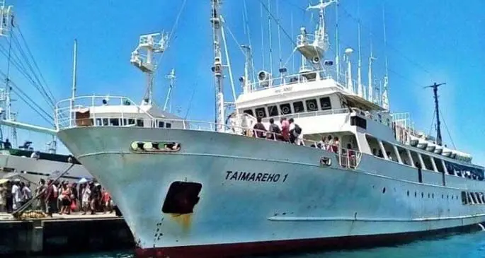 MV Taimareho.