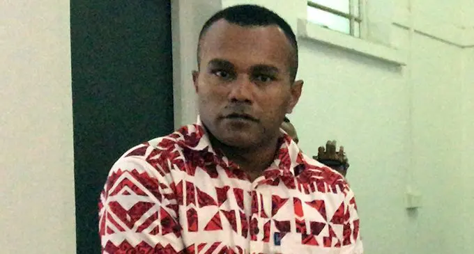Akuila Tubuna outside the High Court in Suva on June 3, 2020.  Photo: Ashna Kumar