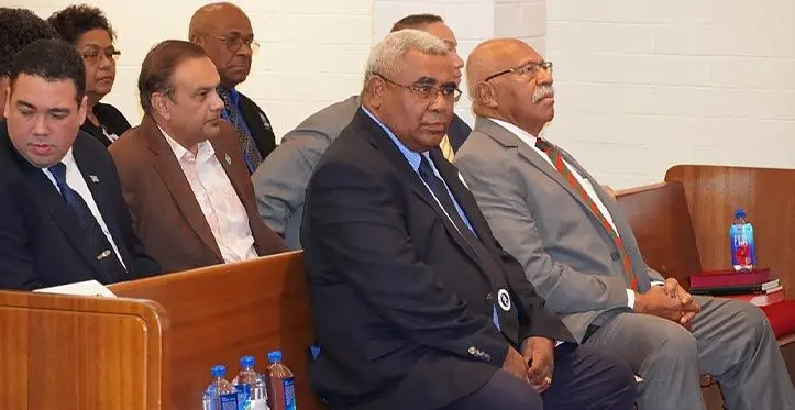 Hon PM and Mr Poasa Koroitamana the CEO of Divine Fijian Group of Companies attended a church service at the Montgomery Church in Santa Rosa California together with other dignitaries.