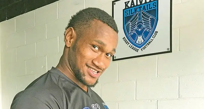 Kaiviti Silktails squad member, Meli Nabura at training in Lautoka on January 5, 2021. Photo: Waisea Nasokia