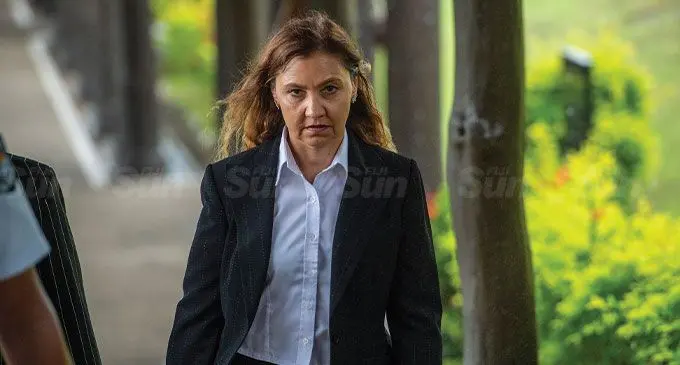 Janet Mason in Suva recently. Photo: Leon Lord