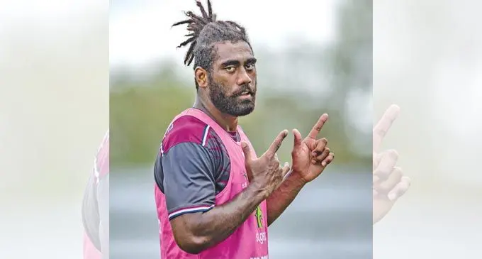 Seru Uru plays at lock in tonight’s Super Rugby AU opener against Waratahs. Photo: Reds 