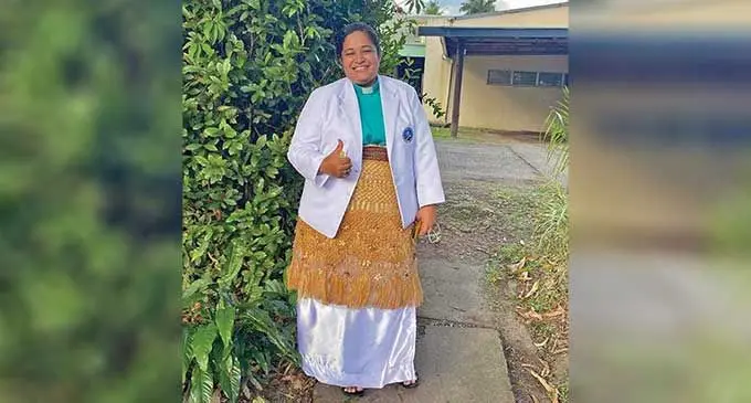 Newly-ordained Methodist Church minister Reverend Asinate Mataitoga