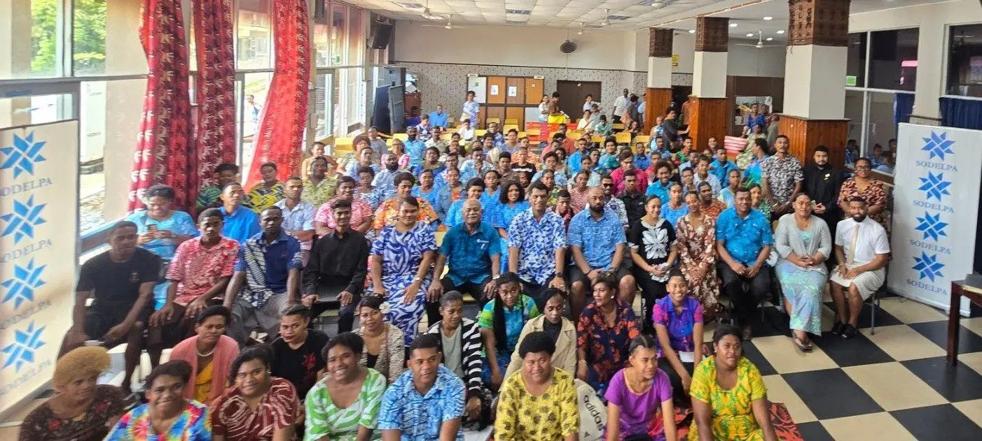 SODELPA youth members gather in Suva for the party’s Youth General Meeting.