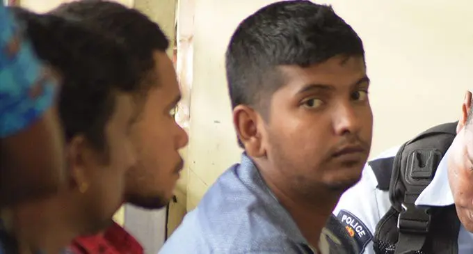Twenty year-old Avushek Sharma outside Nausori Court on January 29,2019. Photo: Ronald Kumar.