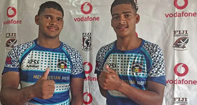 From left Sekope Komai with his elder brother Ponipate Komai.