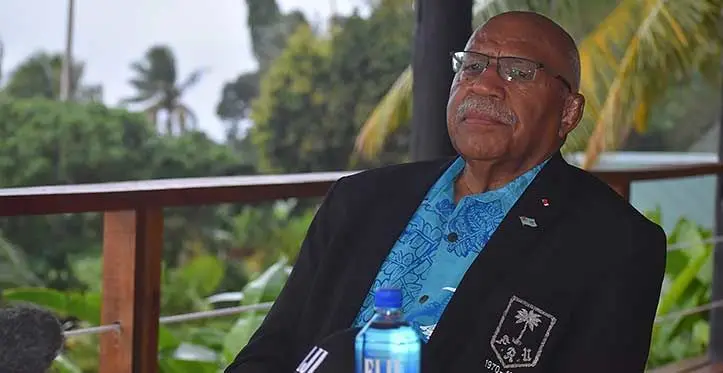 Prime Minister Sitveni Rabuka. Photo: Jone Salusalu