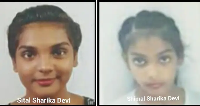 Missing sisters.