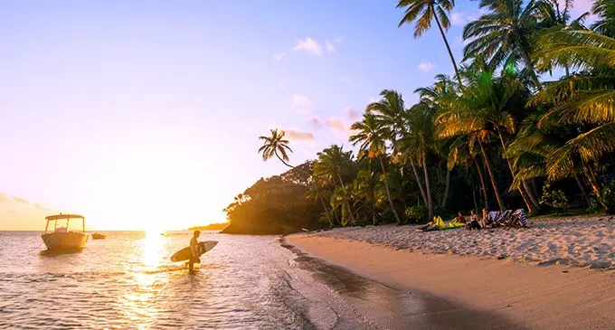 Fiji Beachouse is a popular surfers destination.