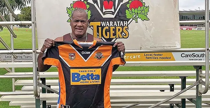 Josaia Rabele Dakuitoga is Griffith Waratah Tigers Rugby League director of coaching.