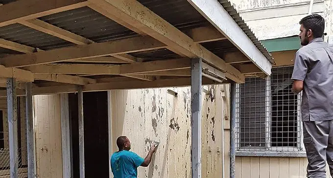 Lautoka Diabetic Hub is undergoing renovation works thanks to the Reddy Foundation. Photo: Waisea Nasokia  