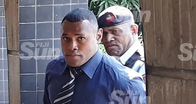 Amenoni Nasilasila outside the High Court in Lautoka on October 23, 2019. Photo: Salote Qalubau