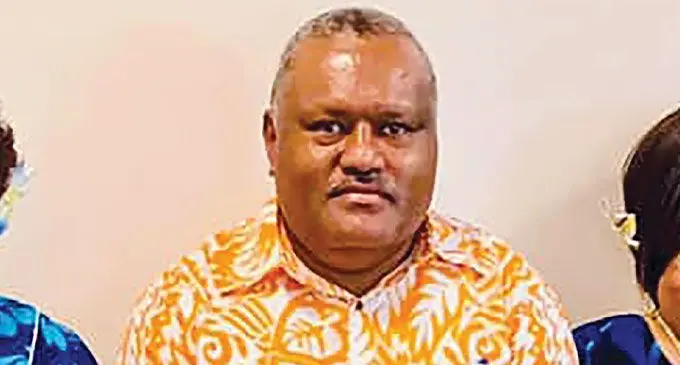 Vanuabalavu Expo organising committee member, Tomi Finau.