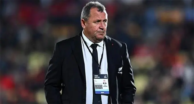 All Blacks head coach Ian Foster.