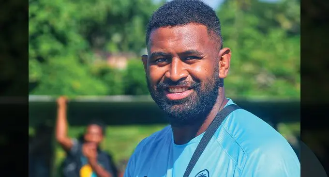 Flying Fijians lock Temo Mayanavanua. Photo: FRU Media