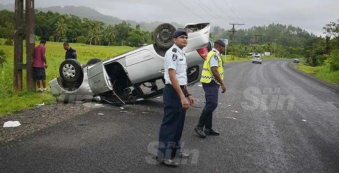 Accident lands 6 in hospital. Photo: Ronald Kumar