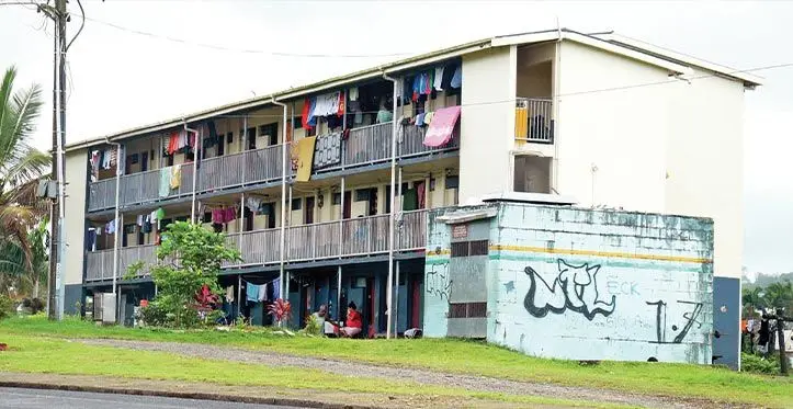 One of the Public Rental Board (PRB) flats at Mead Road, Nabua. Photo: Ronald Kumar
