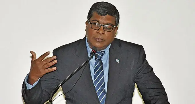 Minister for Agriculture, Rural and Maritime Development, Waterways and Environment Mahendra Reddy.