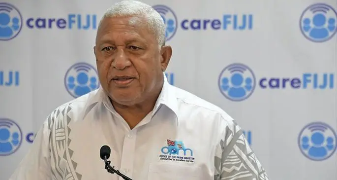 Prime Minister Voreqe Bainimarama.