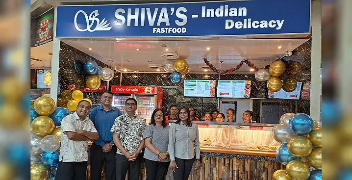 Staff of Shiva’s Restaurant at MHCC Food Court Suva on January 16,2023 Photo: Shreeya Verma