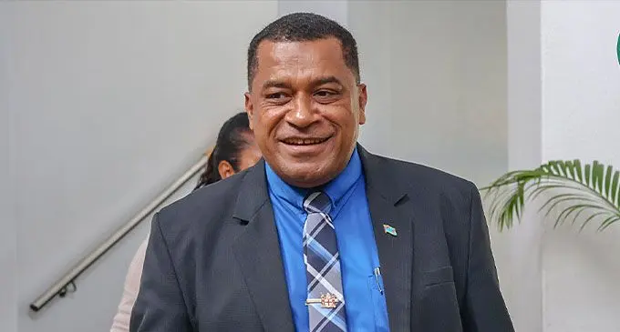 Minister for Local Government Maciu Nalumisa. Photo: Parliament of Fiji