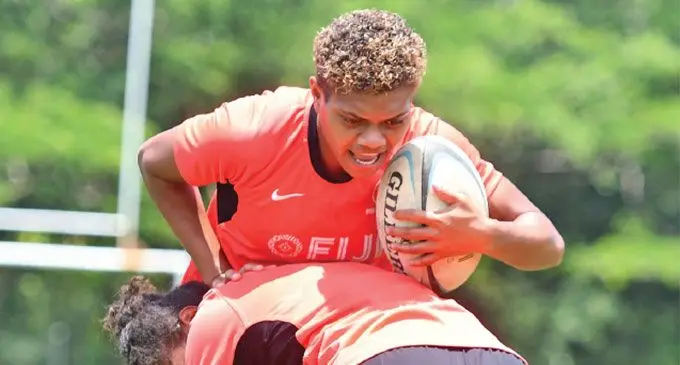 Fijiana 7s Asilika Rinieta Qalo.  Photo: Ronald Kumar