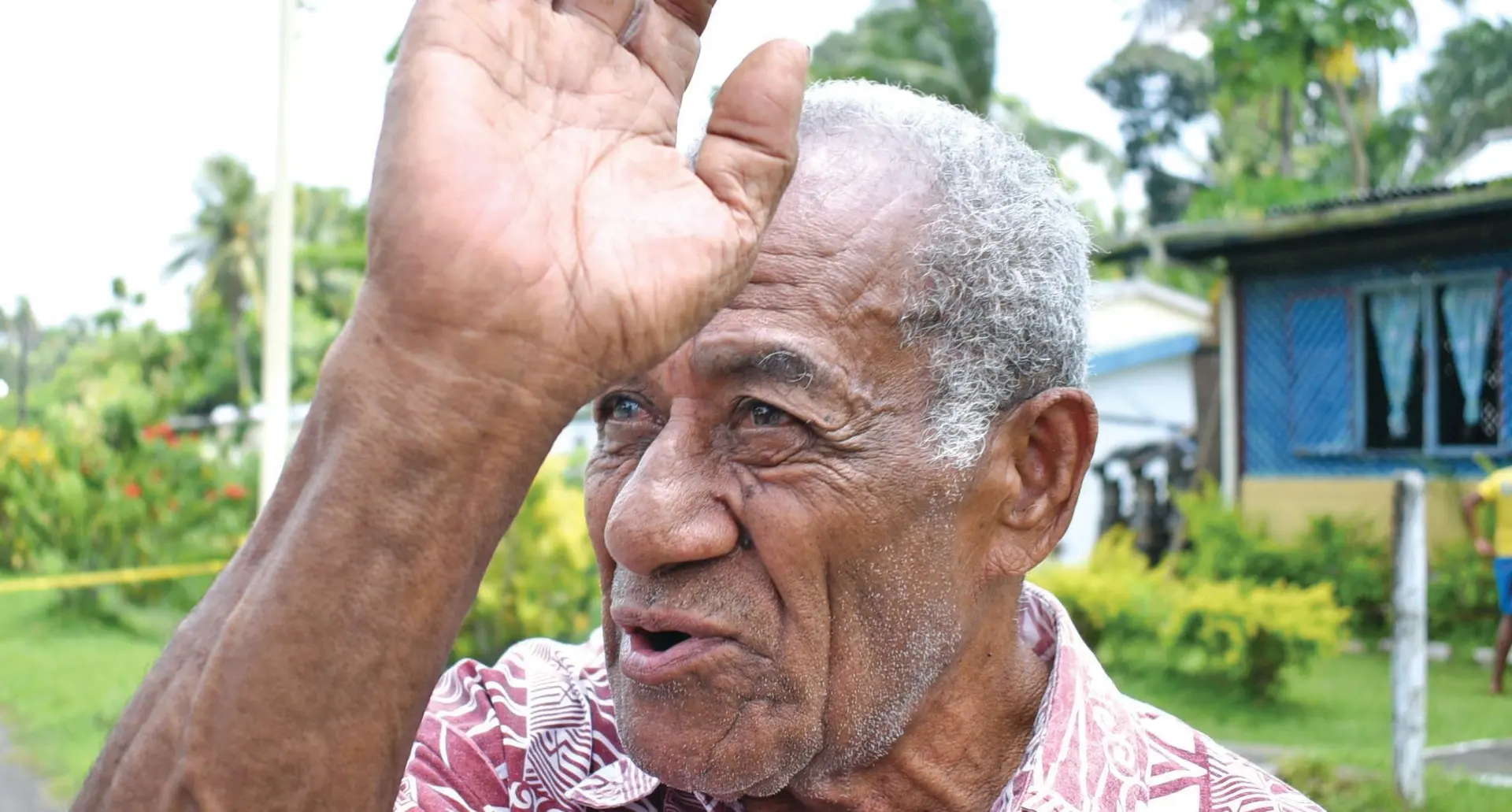 Ropate Bulatini 86, family friend of the deceased, Alanieta Balei. Photo: Ronald Kumar