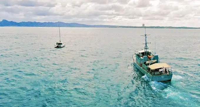 The RFNS was decommissioned on Friday night at the Stanley Base after 25 years of service.