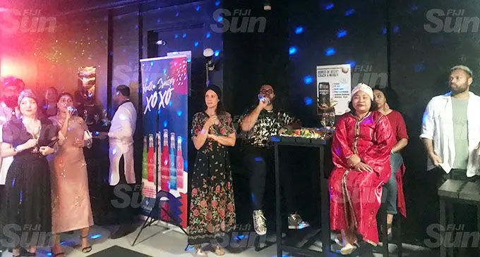 Guests at the opening of the Sosha Lounge at Carnavon Street, Suva, on October 28,2020. Photo: Elena Lauwai