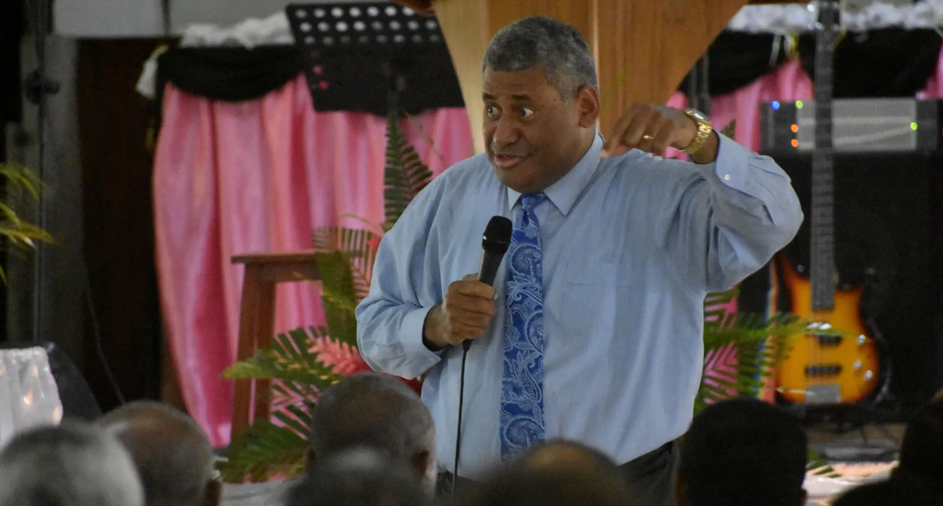 Assemblies of God of Fiji General Superintendent Mosese Cakau. Photo: Shalveen Chand.