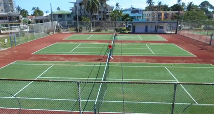 Victoria Tennis Courts in Suva. Photo: Fiji Sports Council 