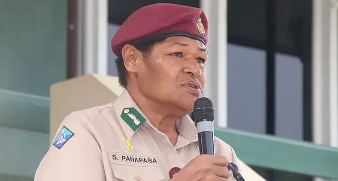 Fiji Corrections Service (FCS) Assistant Commissioner, Senior Superintendent Salote Panapasa. Photo: Fiji Correction Media