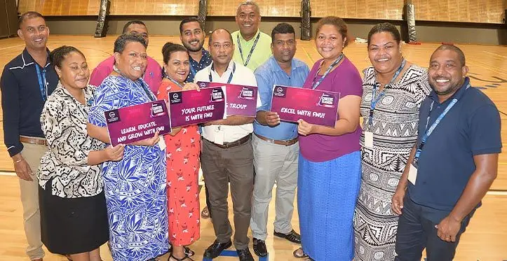 Participating teachers during the nationwide career teachers workshop at the Fiji National University Nasinu Campus on March 22, 2023. Photo: Ronald Kumar