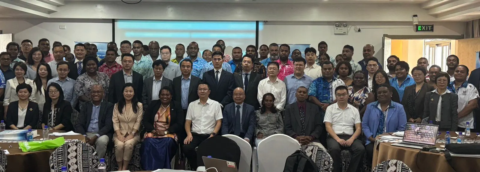 Participants at the International Conference on Ocean Governance and Blue Economy Development last week.
