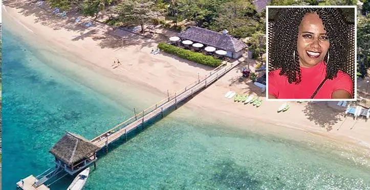 Malolo Island Resort INSET: Violet O’Connor. Photo: Jernese Macanawai