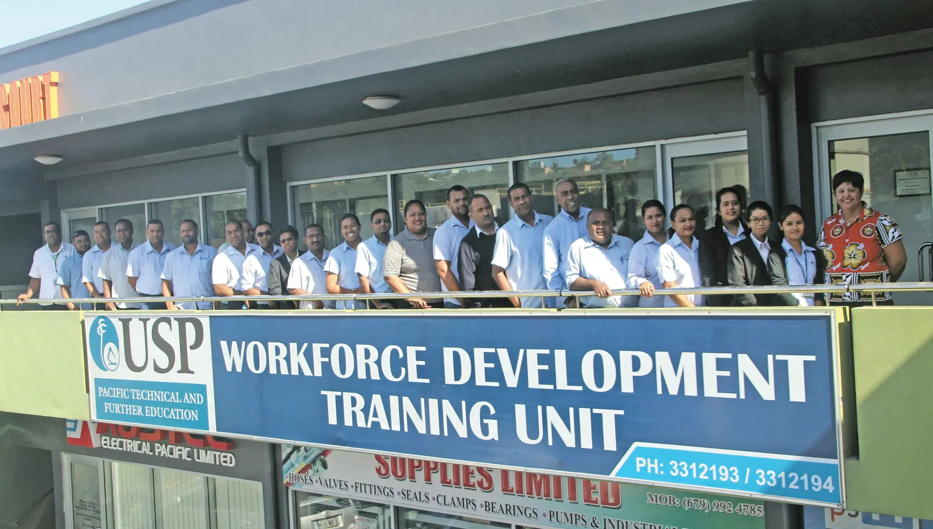 Fiji Ports Corporation Limited staff after their training. Photo: FPCL
