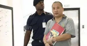 Wang Qi Yong outside the High Court in Suva on August 31, 2020. Photo: Ashna Kumar