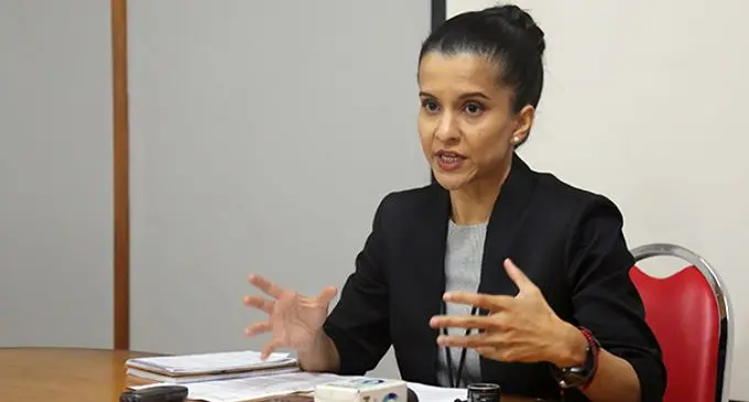 Ministry of Health and Medical  Services Head of Health  Protection Dr Aalisha Sahukhan.