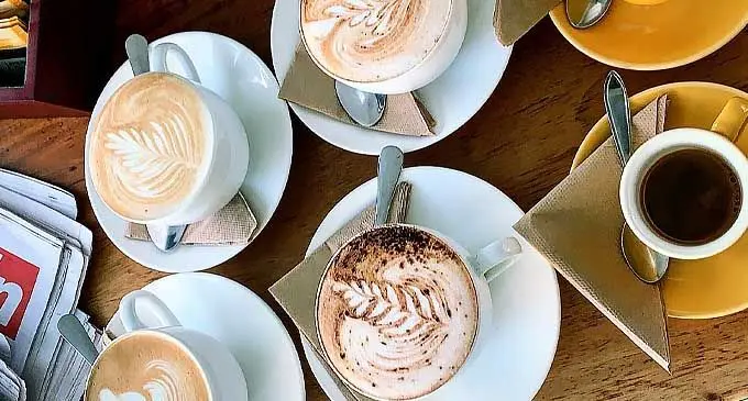 Coffee at The Coffee Hub Nadi. Source: @thecoffeehubfiji  · Coffee shop FaceBook Page