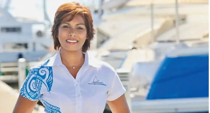 Port Denarau Marina general manager Cynthia Rasch.