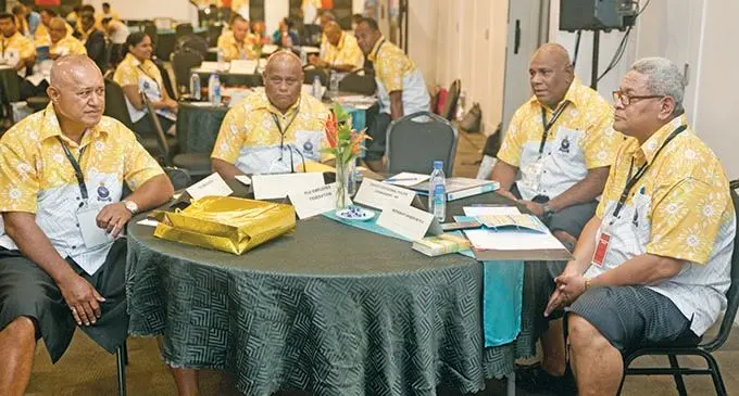 Attendees during the Fiji Police Force National Community Policing at the Pearl Resort in Pacific Harbour on Thursday.   Photo: Police Media Cell.